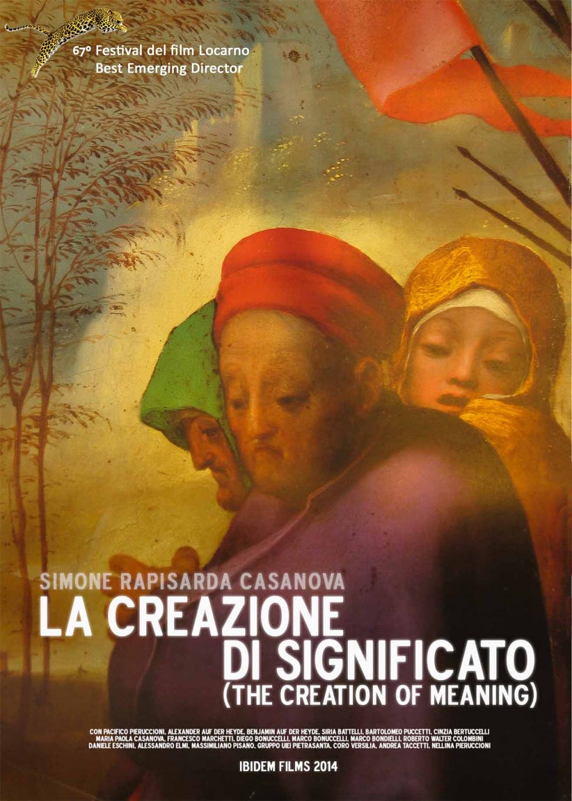 THE CREATION OF MEANING film poster